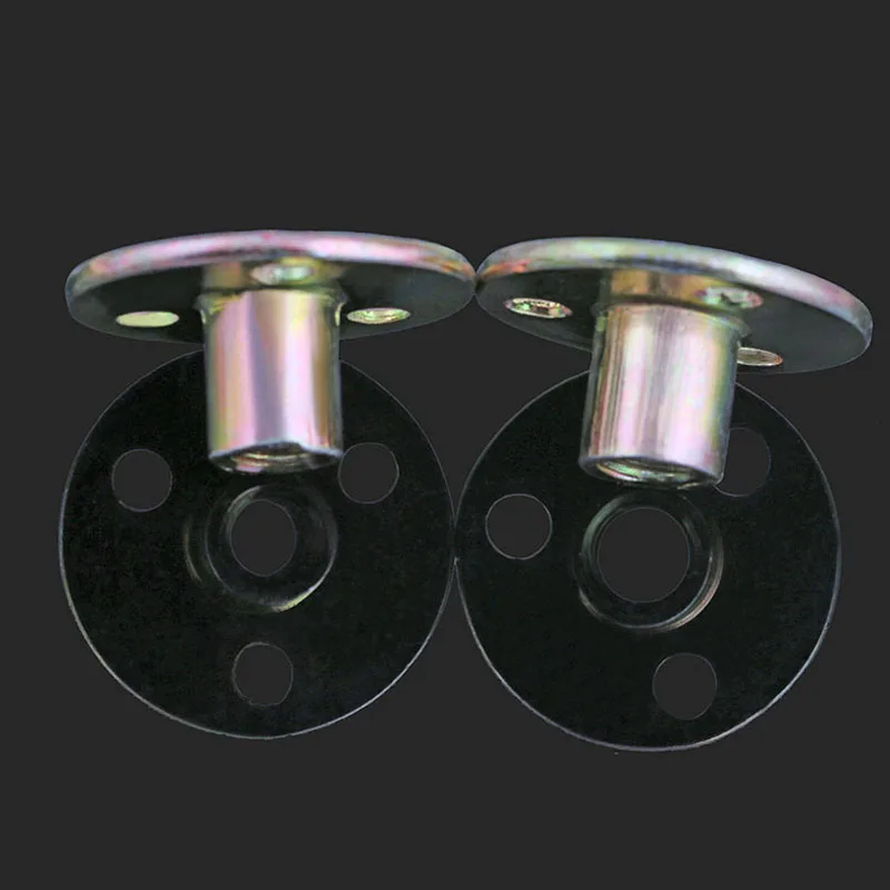 Железные гайки 2PCS M8 M10 мебель запорные с тремя отверстиями|nut nut|m10 nutnut m10 |