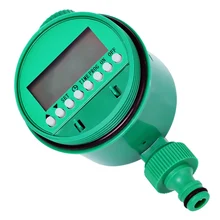 ЖК-дисплей автоматический интеллектуальный электронный садовый таймер воды резиновый электромагнитный клапан орошение спринклер управление прокладка дизайн