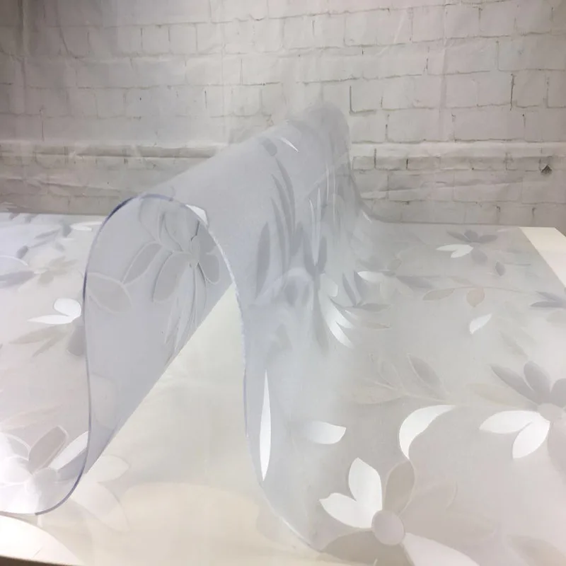 1.5mm customized PVC tablecloth soft transparent glass square table cover waterproof oilproof home decoration ship in roll 1.5mm customized PVC tablecloth soft transparent glass square table cover waterproof oilproof home decoration ship in roll