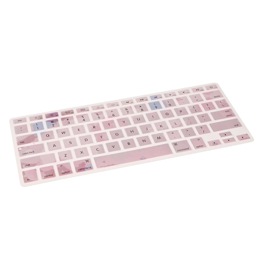 Keyboard Cover Skin Protector for Macbook Air Pro 13inch 15inch 17inch 1#