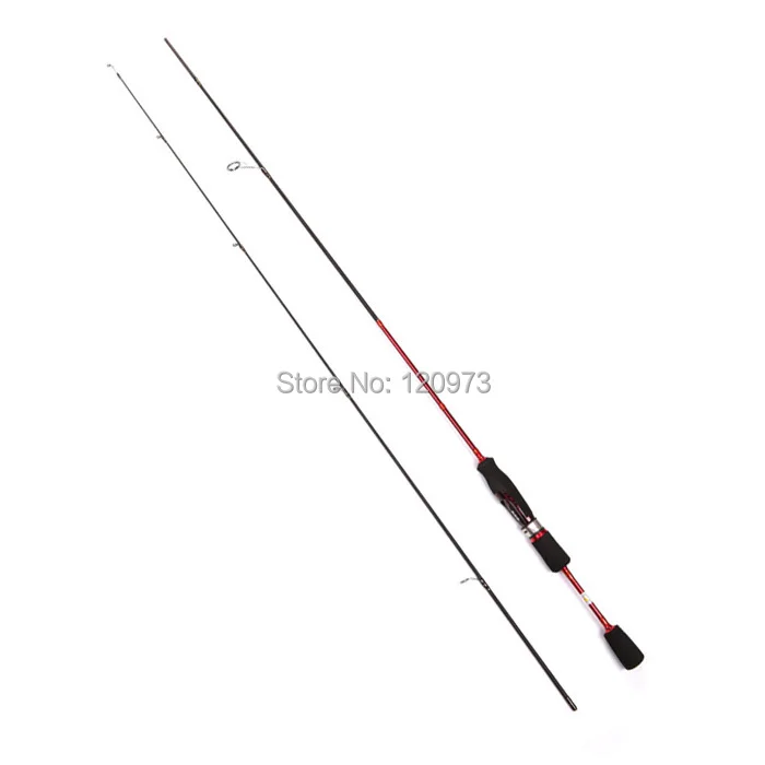 

2 Section UL Action Carbon Lure Fishing Rod Super Light Soft Ultra Light Rod Spinning Rod 2-7g Lure Weight