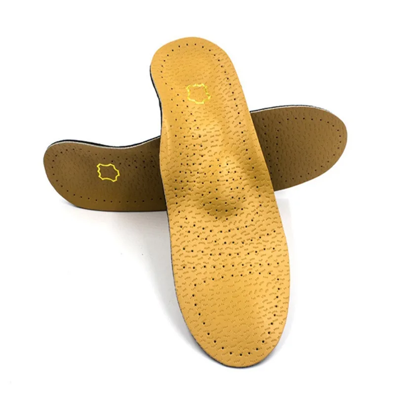 Ортопедические стельки для обуви подошва для плоской стопы супинатор X-O стопы вальгусная деформация гелевый корректор стельки для обуви коричневый