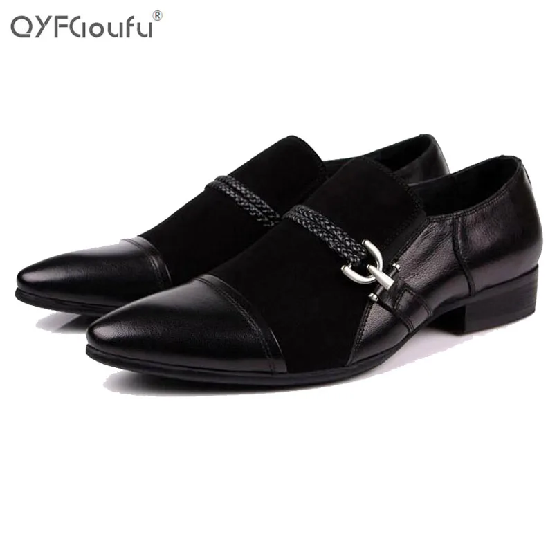 Italian Leather Wingtip Dress Shoes Italian Leather Wingtip Dress Shoes