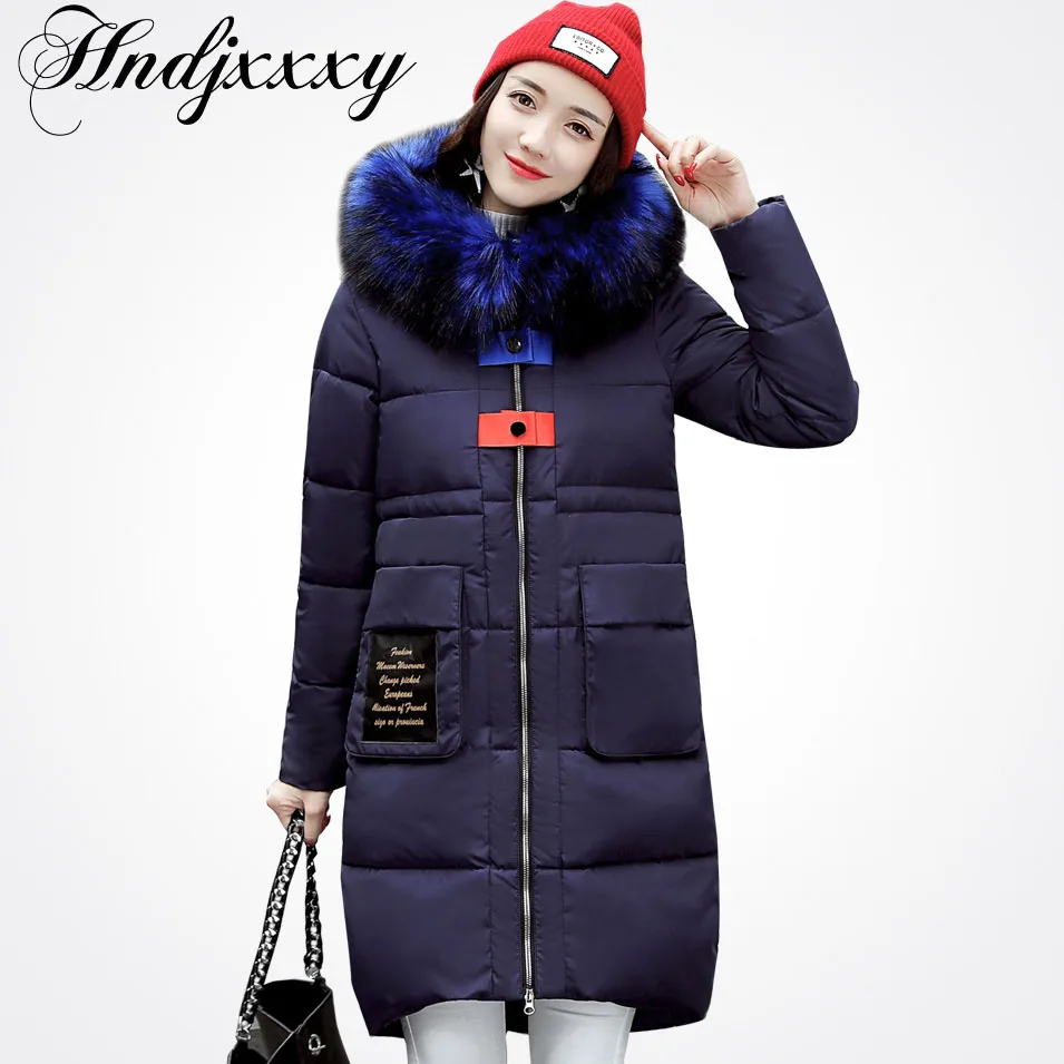 Femmes Rembourré Épaississement 2018 Grande gris Manteau Amovible Veste Noir army Fourrure De Green D'hiver Hndjxxxy Long Coton pourpre Survêtement Parkas Mode rose PwOdqv