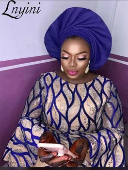 

African Lace Velvet Lace Fabrics High Quality French Tulle Mesh Lace for Wedding Party Dress Nigerian Lace with Stones L2763B