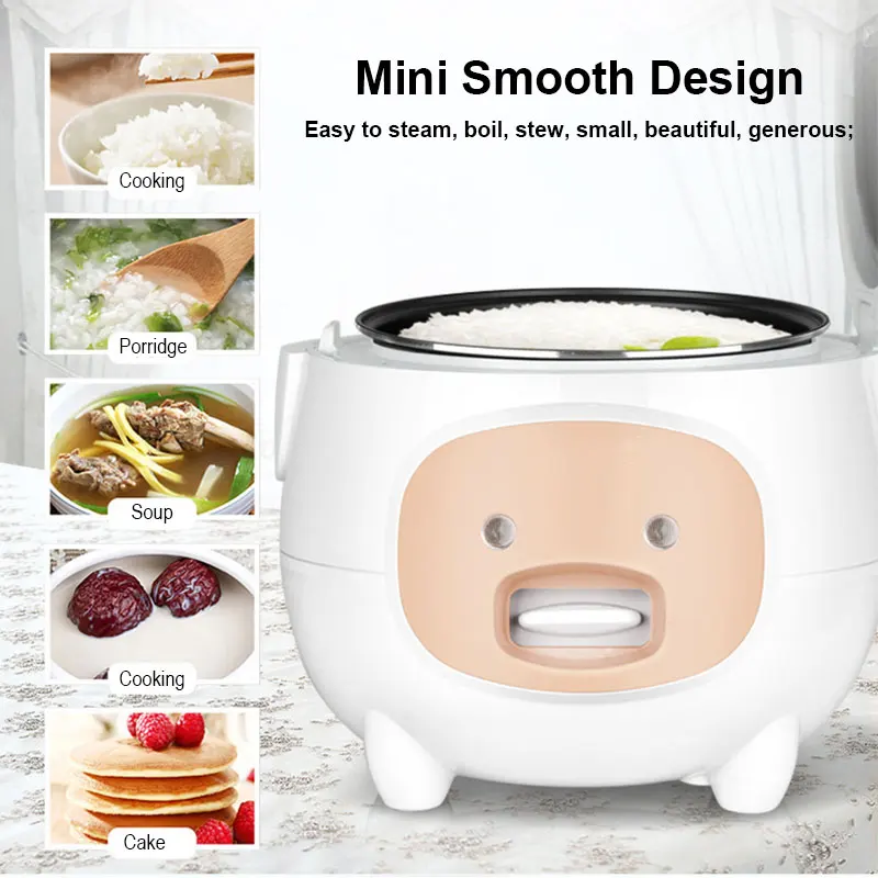 

2019 Drop Shpping MEIYUN 1.2L Heating Lunch Box Mini Rice Cooker Multifunctional Portable Electronic Insulation Kitchen