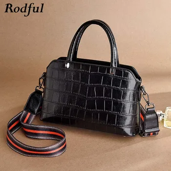 

fashion luxury vintage hand bags ladies black alligator crocodile handbags women's genuine leather shoulder bags for women 2019