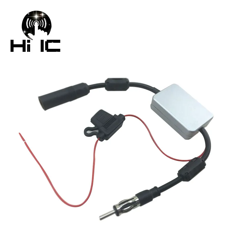 Anti interference Car 12V Universal Auto Radio FM Antenna Signal Amp