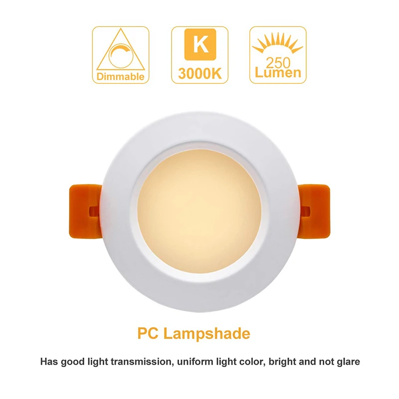 

LED Downlight 220V Ceiling Recessed Spot Light 3W 5W 7W 9W 12W 15W 18W 24W 30W Ultra Thin Round led light
