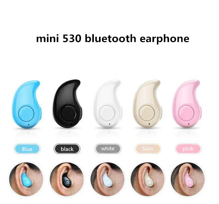 10pcs/lot MINI Bluetooth Earphone Ear Hook Wireless
