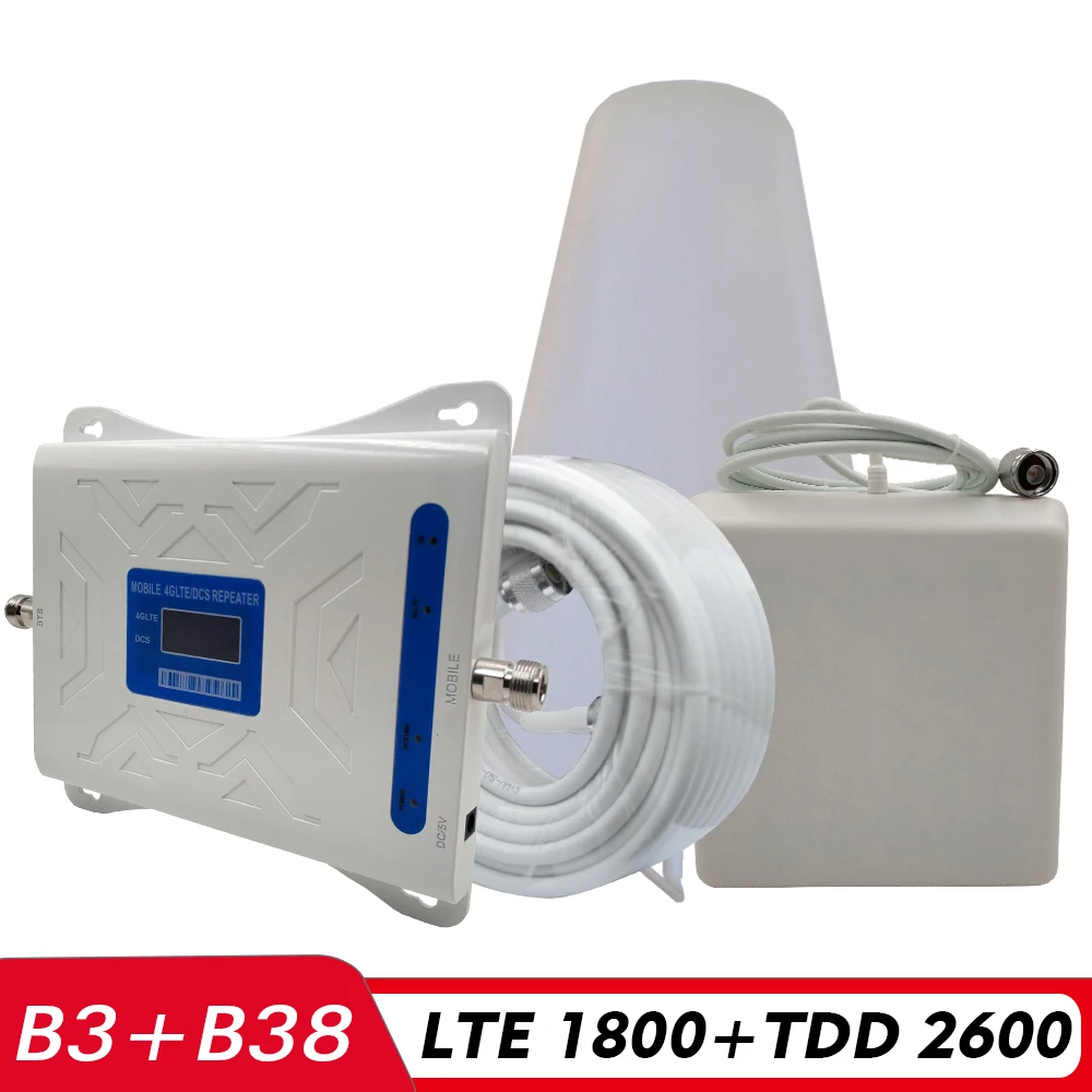 

2G 4G Dual Band Signal Booster DCS/LTE 1800+TD LTE 2600 Cellphone Signal Repeater FDD LTE 1800+TDD 2600 Mobile Signal Amplifier