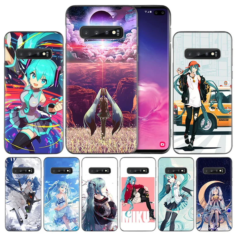 

Anime Hatsune Miku Silicone Case Cover for Samsung Galaxy A50 A70 A40 A20 A20e A10 A9 A8 A7 A6 Plus 2018 M30 M20 M10 Note 8 9