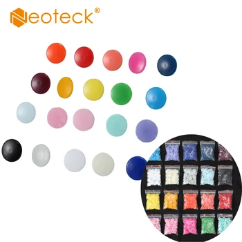 

Neoteck 300 Pcs Round Plastic Snaps Button Fasteners Quilt Cover Sheet Button Garment Accessories For Baby Clothes Clips