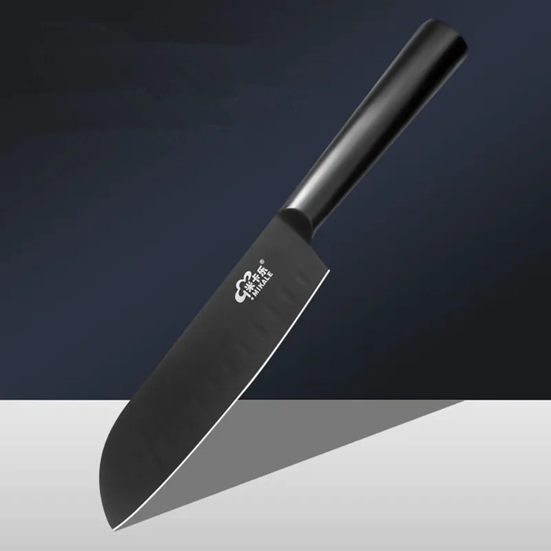 MIKALA полный Нержавеющая сталь Кухня Ножи комплект из 2 предметов Santoku резка суши мясо ножи, бытовые предметы нарезки Ножи пилинг фруктов Ножи