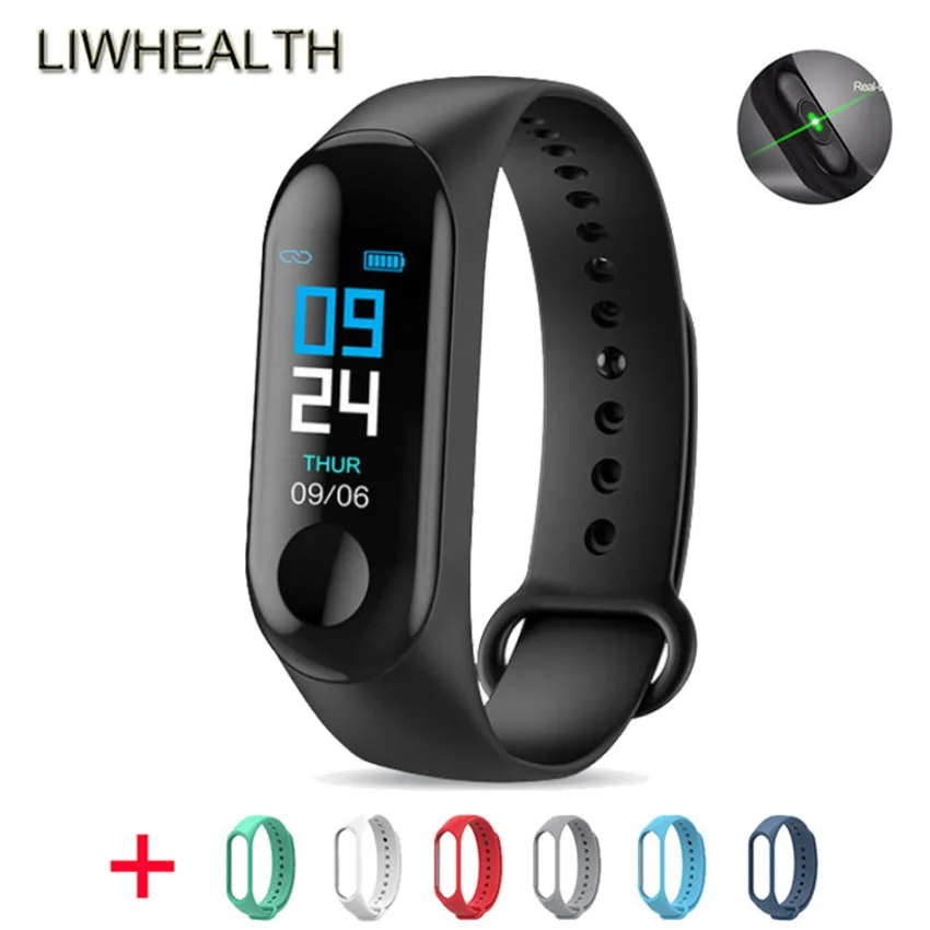 

Cheap Smartband Health Fitness Bracelet HR Cardiaco Monitor Smart Band Activity Tacker For IOS/Xiomi/Honor PK MiBand 3/Fit Bit 4
