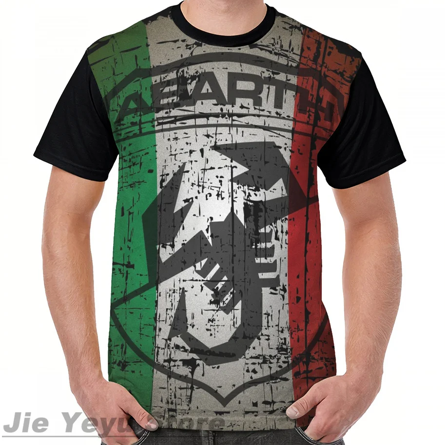 

ABARTH T Shirt men Summer Casual women T-shirts funny print O-neck Short Sleeve tshirts
