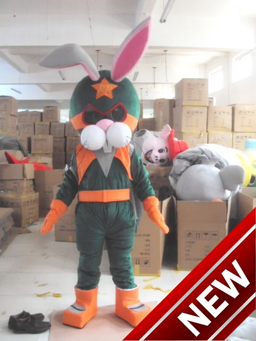 The Rabbit Astronauts Space Mascot Costume For Adults Christmas Halloween Outfit Fancy Dress Suit Free Shipping Drop Shipping