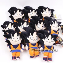 Dragon Ball Z Super Saiyan GodSS синие волосы сын Goku vegeta Piccolo Majin Buu плюшевые подвесные игрушки куклы 10 шт./партия