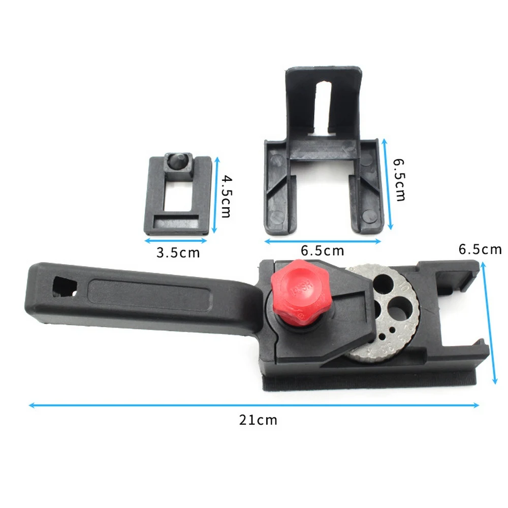 38pcs Hole Punched Woodworking Drill Locator Woodworking Tools Center Drill Bit Guide Set Sleeve Hardware Locator Tool