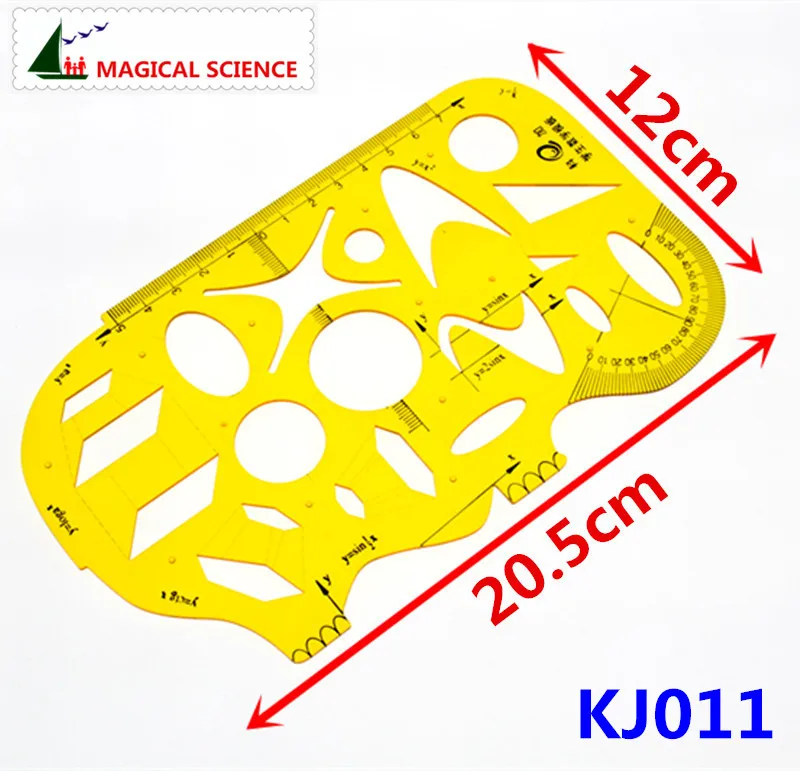 

plastic Students' Mathematical templates Multifunctional Drawing rulers Function Geometry Protractor straightedge KJ011