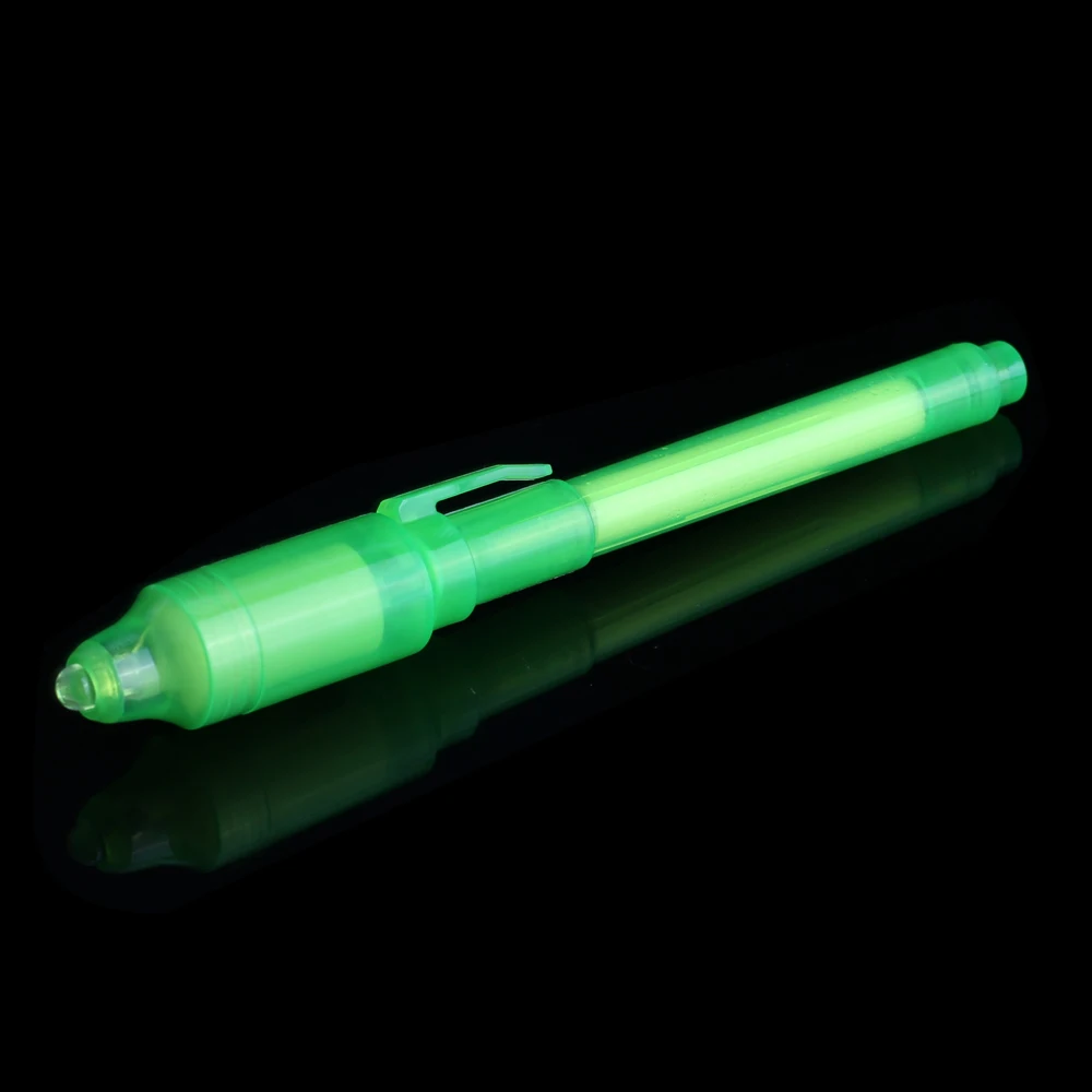 Светильник, светящийся светильник, волшебная ручка, темная, забавная, новинка, кляп, популярные игрушки, волшебная ручка для детей, взрослых, кисть для рисования - Цвет: green