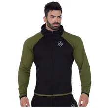 2019 Men's new cotton casual sports hoodie top fall winter zip-up hoodie sweatshirt top long sleeve pocket hoodie top stitching 2019 Men's new cotton casual sports hoodie top fall winter zip-up hoodie sweatshirt top long sleeve pocket hoodie top stitching