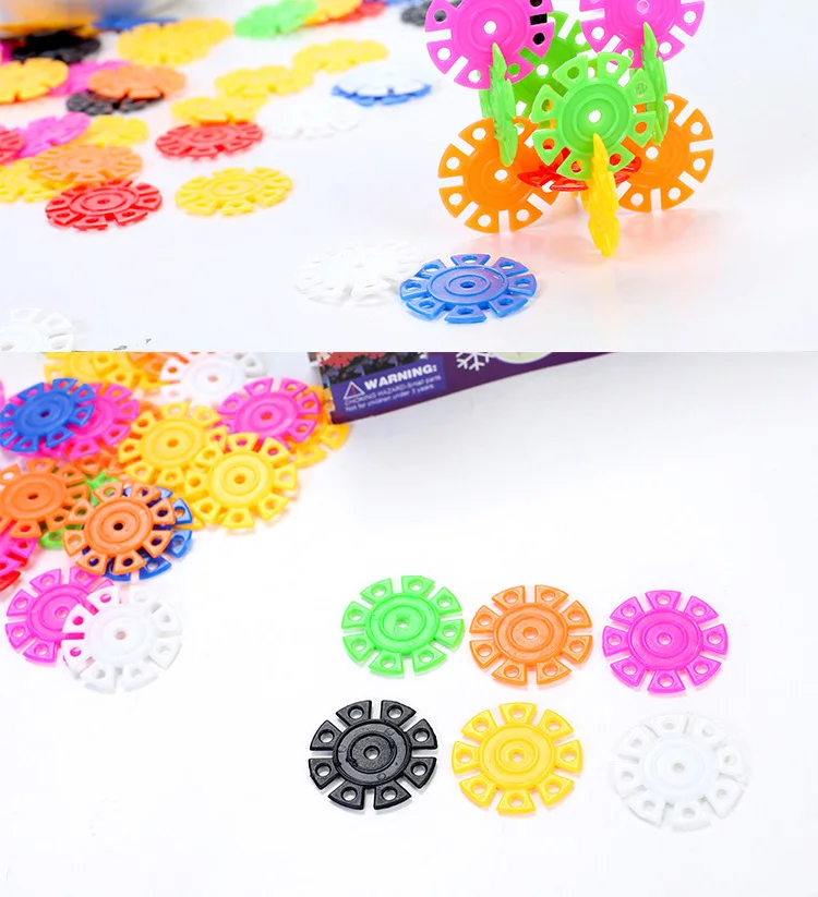 150pcs montessori snow snowflake chenille toy crafts pipe cleaner