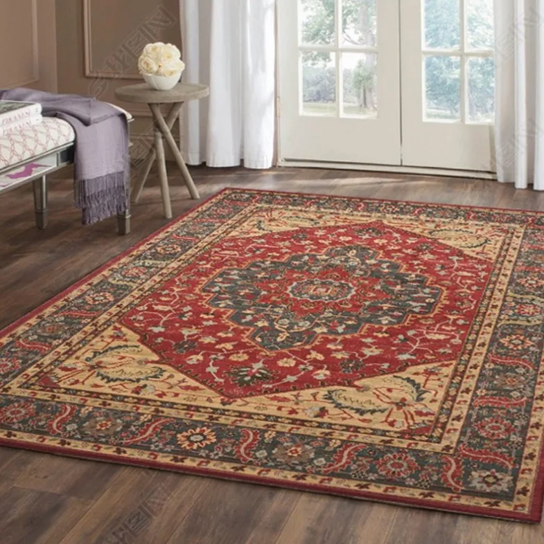 Morocco Ретро стиль мягкие Полиэстеровые ковры для гостиной спальни коврики для чистки ковров, для дома нежные области ковер пол дверной коврик модный ковер