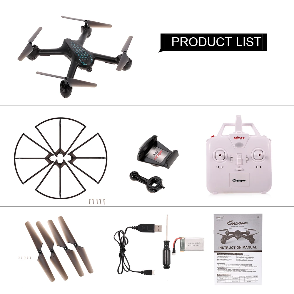 MJX X708P 720P камера Дрон селфи дроны FPV Wifi оптическое позиционирование потока RC Квадрокоптер, Радиоуправляемый вертолет Дрон управление телефоном