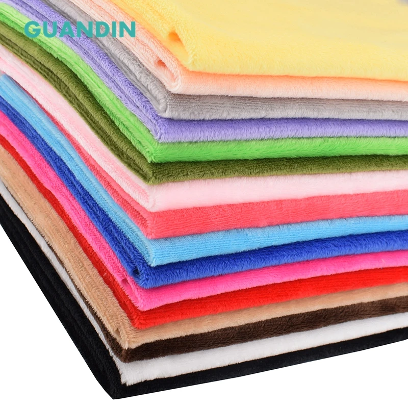 GUANDIN 40x50 см супер мягкая короткая плюшевая ткань ручной работы для сделай сам