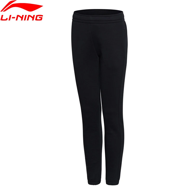 Женские Тренировочные штаны Li Ning тренировочные из хлопка 65% с подкладкой