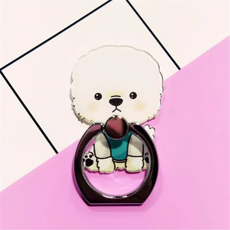 UVR Cute face express Dog Finger Ring Mobile Phone Smartphone Stand Holder For iPhone X 8 7 6 6S Plus IPAD Car Mount For Samsung UVR Cute face express Dog Finger Ring Mobile Phone Smartphone Stand Holder For iPhone X 8 7 6 6S Plus IPAD Car Mount For Samsung