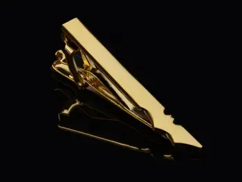 

20pcs/lot Batman Tie Clips New Simple Fashion Plain Tie Clips Tie Pin Bars Copper Made 3 Colors Men's Jewelry Accessory