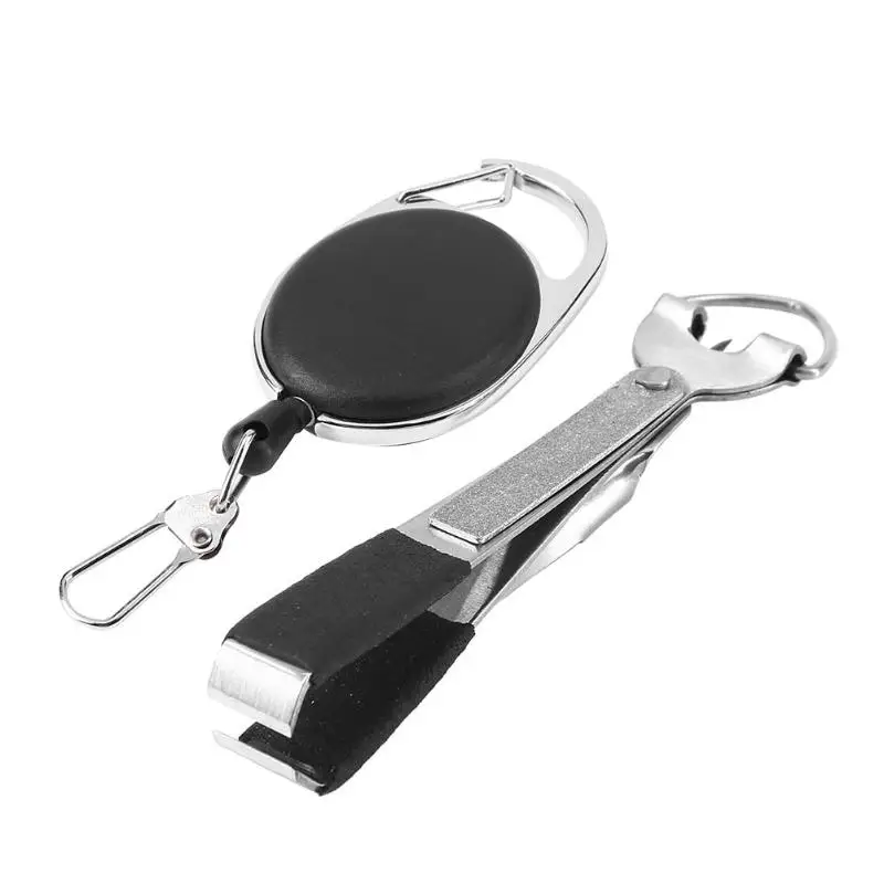 

Stainless Steel Fishing Quick Knot Tool Pro Fast Tie Nail Knotter Line Cutter Clipper Nipper Hook Sharpener Fly Tying Tackle