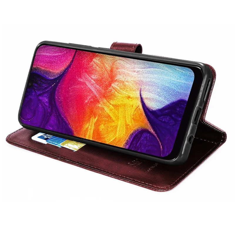 For Samsung Galaxy A50 Case Samsung A50 Case Flip Wallet PU Leather Phone Case For Samsung Galaxy A50 SM-A505F A505 A505F Cover For Samsung Galaxy A50 Case Samsung A50 Case Flip Wallet PU Leather Phone Case For Samsung Galaxy A50 SM-A505F A505 A505F Cover
