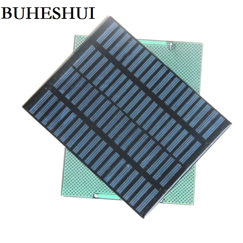 

BUHESHUI 1.5W 18V Polycrystalline Solar Panel Solar Cell Module DIY Solar Charger For 12V Battery Epoxy 140*110MM Free Shipping