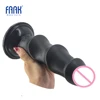 FAAK realistic dildo suction ribbed dildo big penis sex toys for women man extreme stimulate adult sex products shop Anal plug 1
