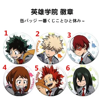 

T1297 Anime Boku no Hero Academia badges Pins Schoolbag Backpack Decorate