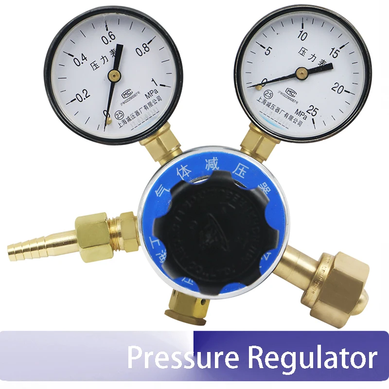Pressure Gauges Nitrogen Regulator for Industrial Use Nitrogen Pressure Gauge Nitrogen Reducer Meter Nitrogen Pressure Regulator Gauge