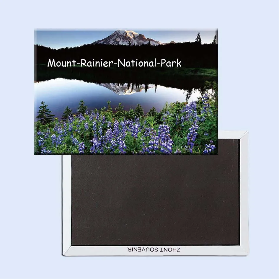 Mount Rainier National Park Washington магниты 21150 сувениры туристического ландшафта по всему
