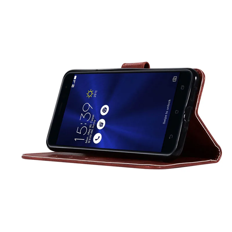 Чехол в стиле ретро для Asus Zenfone 3 Laser ZC551KL ZE520KL ZE552KL кожаный чехол бумажник Zenfone3 ZE 520