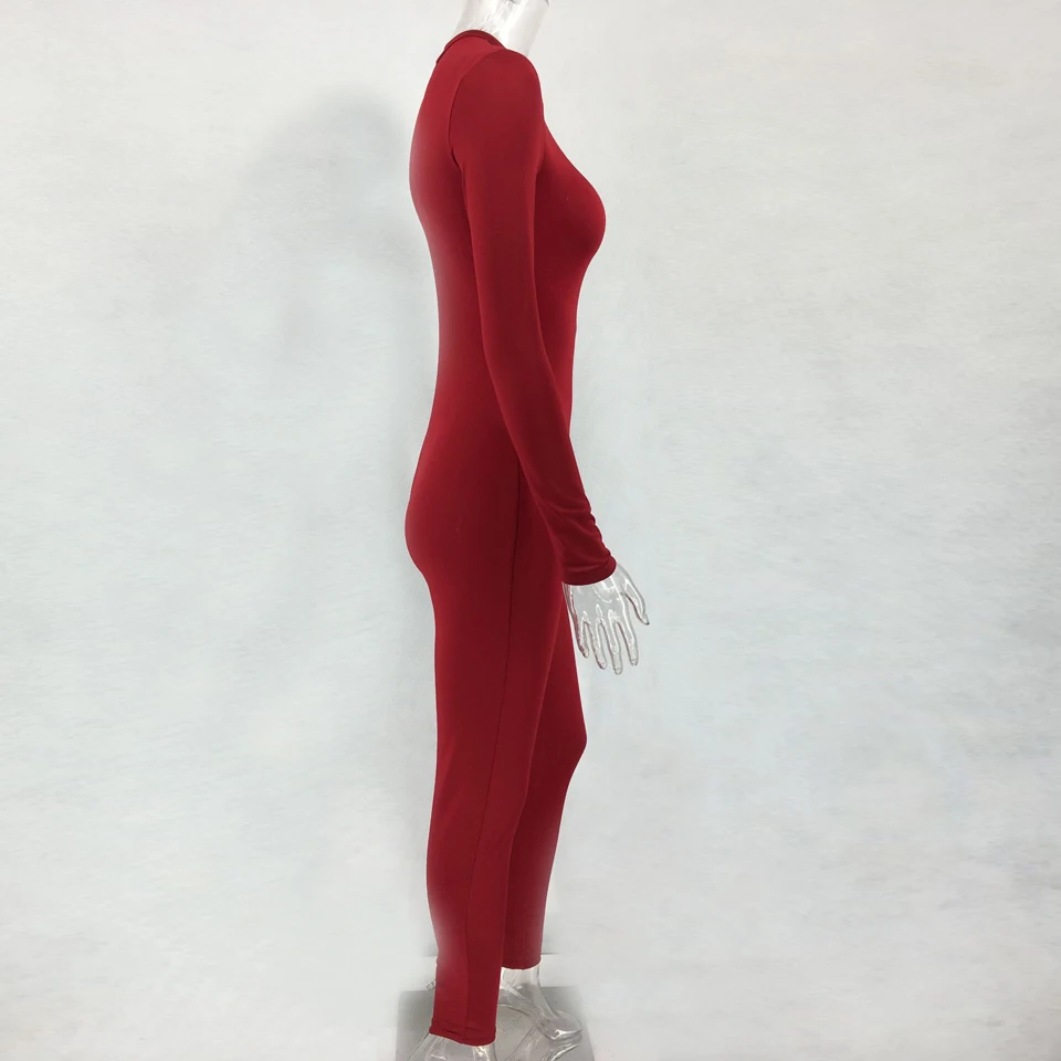 Long Sleeve Bodycon Jumpsuit (5)