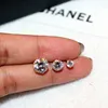 YUNRUO Top Brand Rose Gold Color Classic Six Claw Zirconia CZ Stud Earring for Woman Girl 316 L Stainless Steel Fashion Jewelry 4