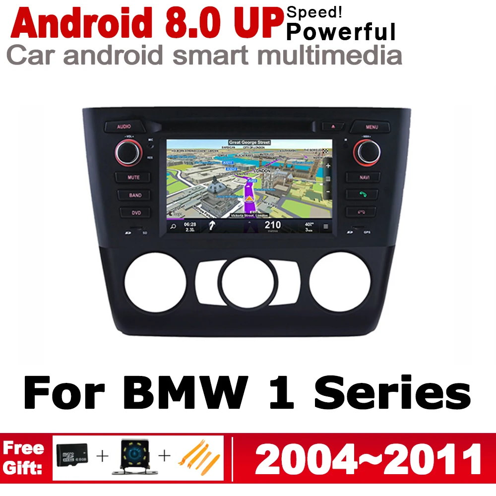 

2 Din Car Multimedia Player For BMW 1 Series E81 E82 E87 E88 2004~2011 Android GPS Navigation Stereo Autoaudio Car DVD Player