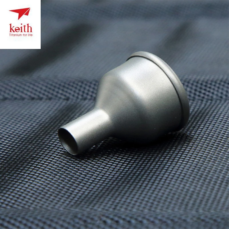  Keith Titanium Hip Flask Flagon Portable Wine Whisky Pot Sports Flagon Pure Titanium Wine Pot With 