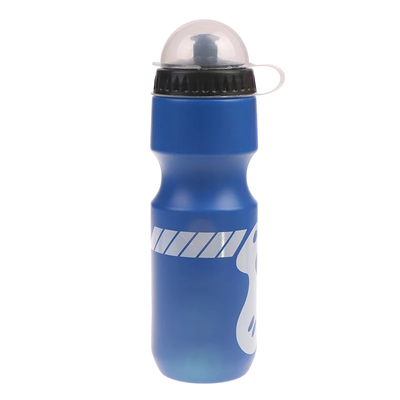 750 мл портативная бутылка для воды для горного велосипеда, незаменимая Спортивная фляга для напитков, велосипедная бутылка для воды, герметичная чашка - Цвет: Тёмно-синий