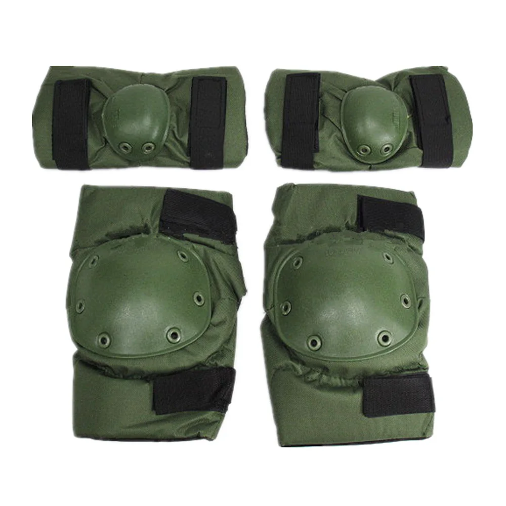 SWAT Special Force Airsoft Paintball Knee Elbow Pads OD CB BK ACU knee capin Body Protectors