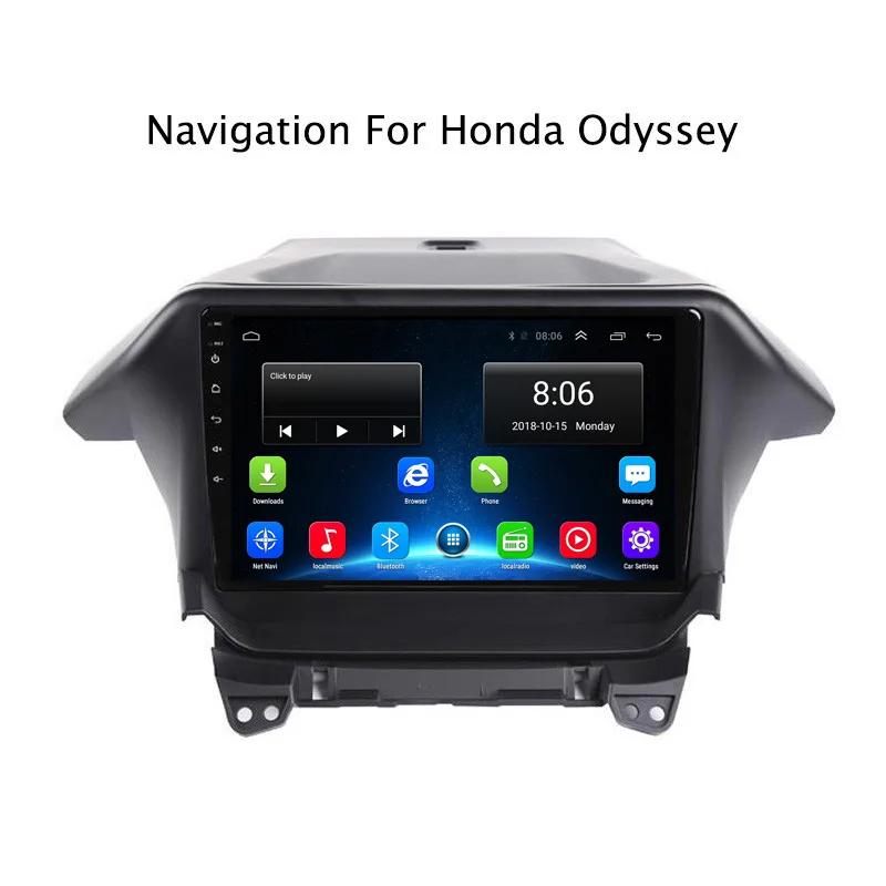 NAVITOPIA 10.1inch 4G LTE WIFI Head Unit for Honda Odyssey 2009 2014