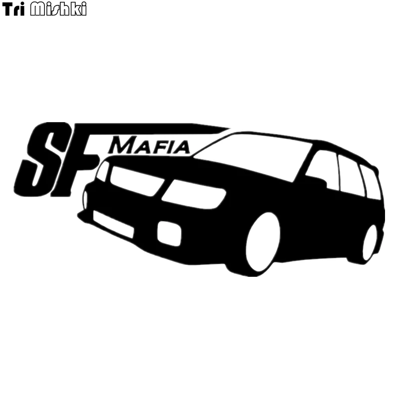 Tri Mishki HZX038 10*24см 1 4 шт наклейки на авто sf mafia for subaru forester автомобиль наклейка авто|car