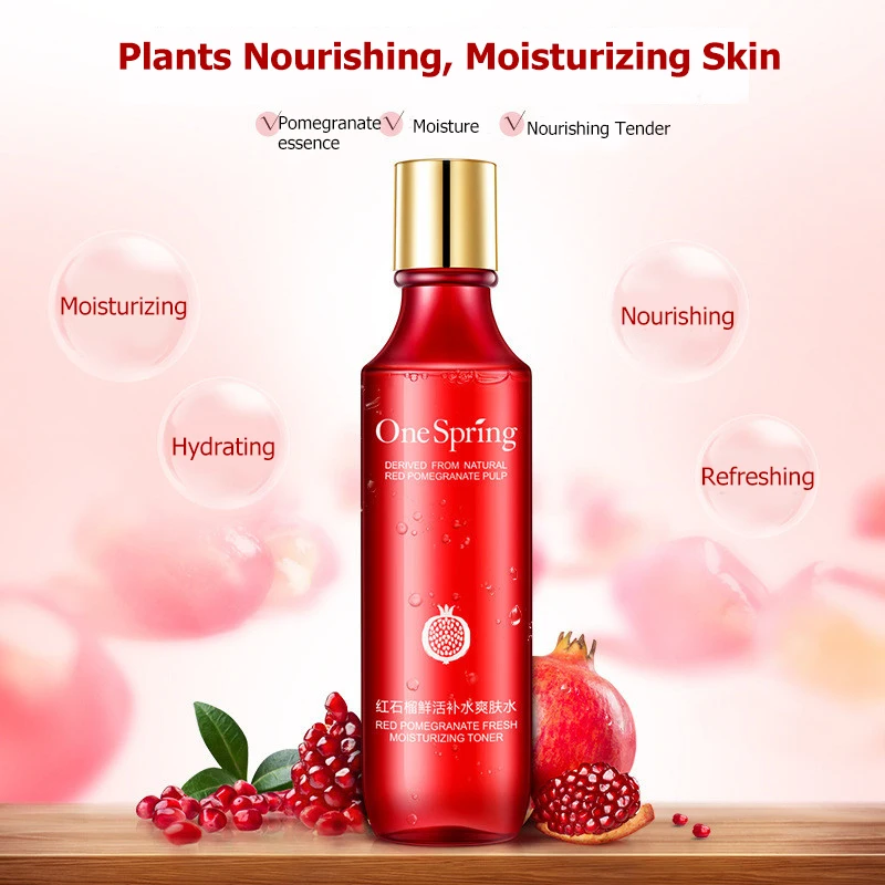 Один весенний красный гранат Nutritous Moisture Toner Сыворотка для лица Уход за кожей